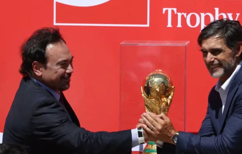 ¡La Copa Mundial de la FIFA 2026 ya está en México a 100 días del inicio del torneo!