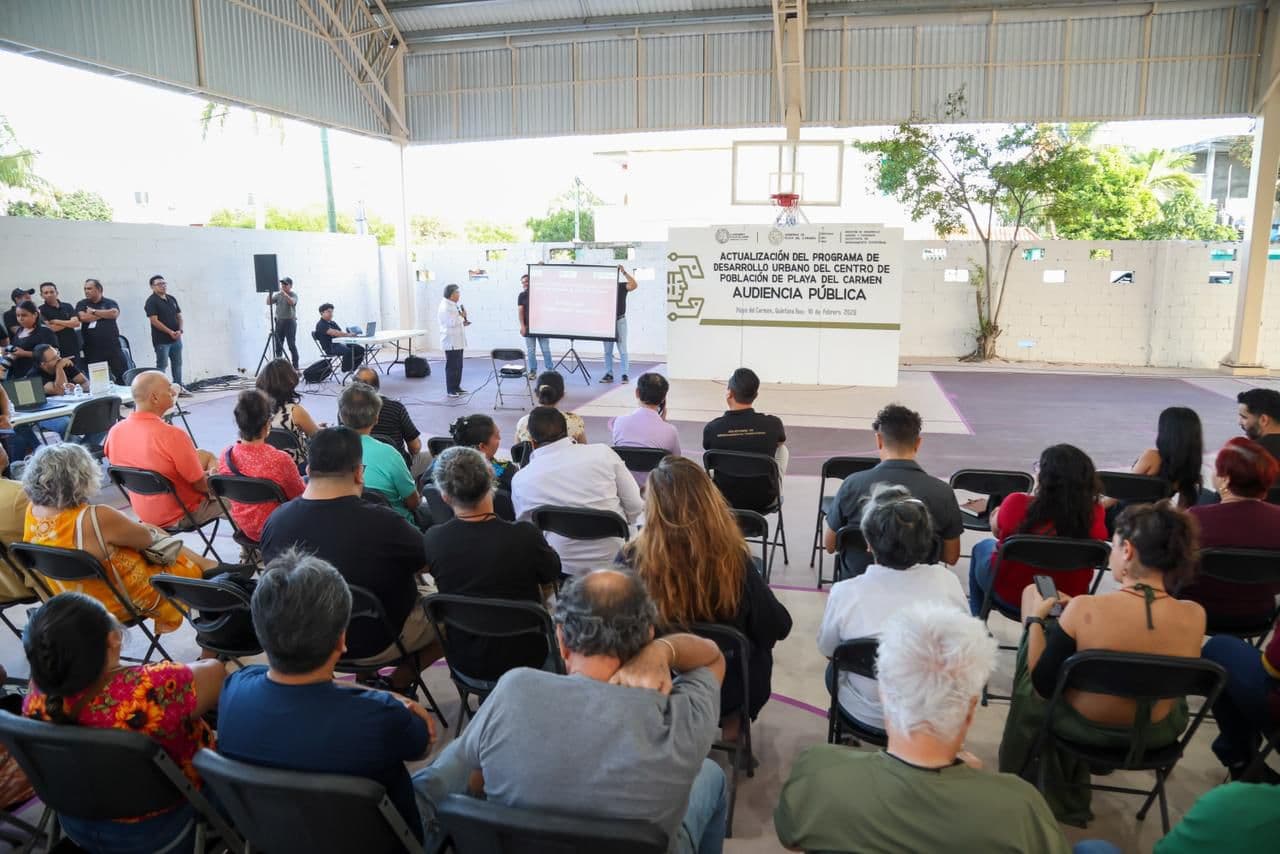 Inicia consulta pública del nuevo PDU en Playa del Carmen; definirá el crecimiento de la ciudad por 30 años