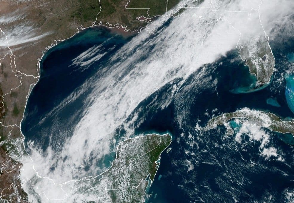 Cierran puertos en Yucatán por fuerte frente frío