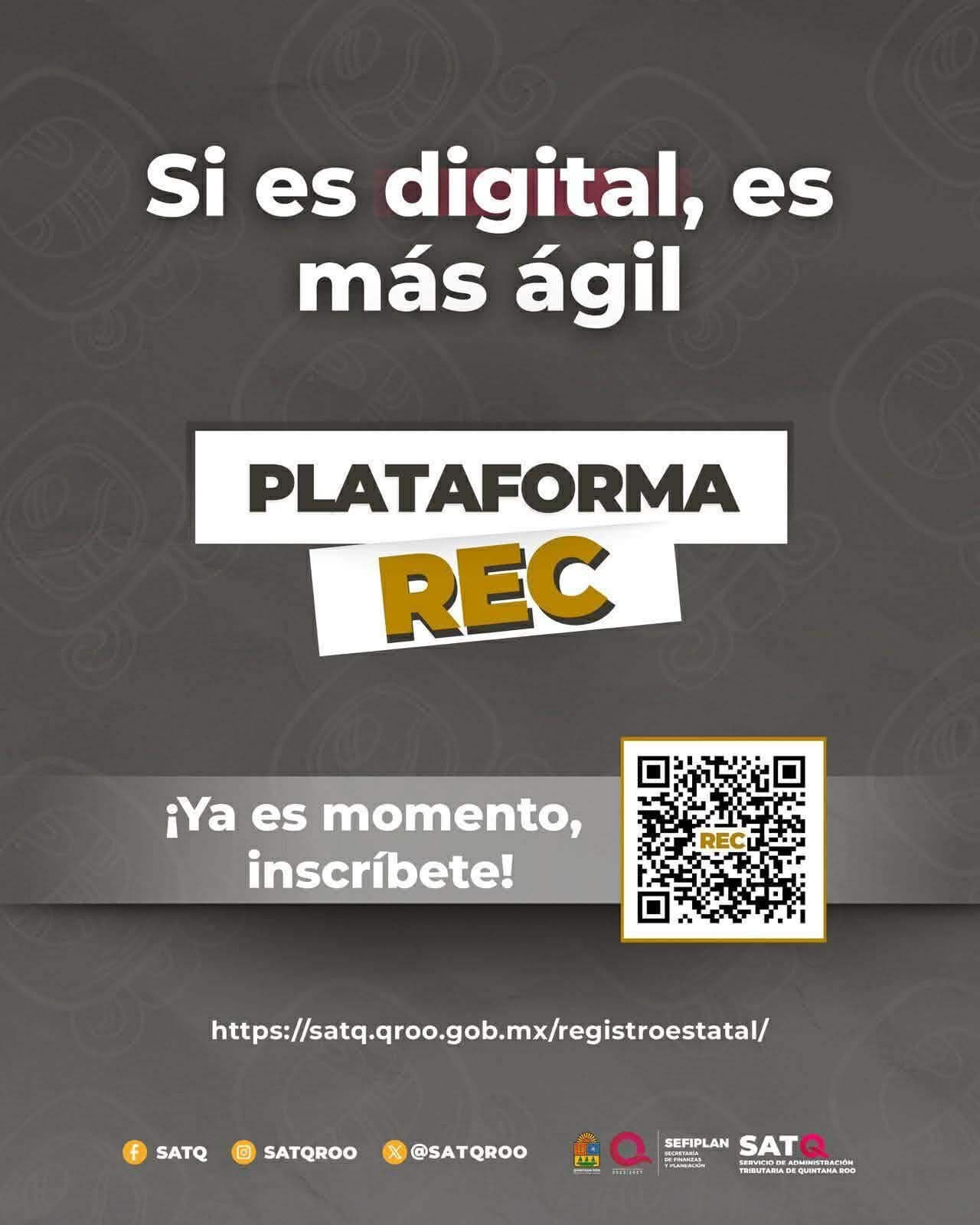 REC Quintana Roo: el trámite digital que ahorra tiempo a los ciudadanos